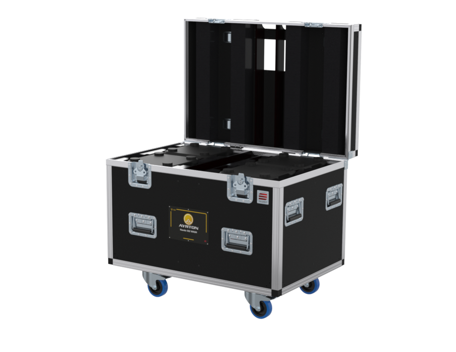 SANTOSOM Flight Case, 4x Ayrton Nando 502 WASH + Acess