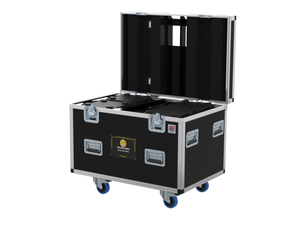 SANTOSOM Flight Case, 4x Ayrton Nando 502 WASH + Acess