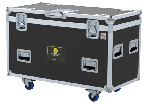 SANTOSOM Moving Head Flight case PRO, 2x Ayrton Rivale (no foam shell)