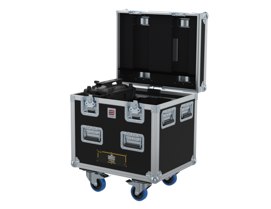 SANTOSOM Moving Head Flight Case PRO, 2x Chauvet INTIMIDATOR Beam 360X