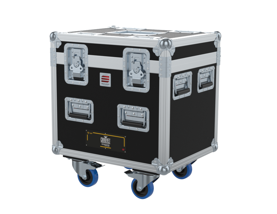 SANTOSOM Moving Head Flight Case PRO, 2x Chauvet INTIMIDATOR Beam 360X