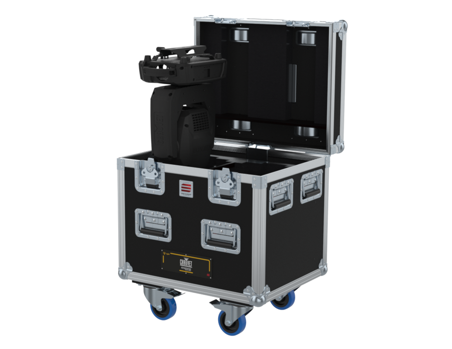 SANTOSOM Moving Head Flight Case PRO, 2x Chauvet INTIMIDATOR Beam 360X