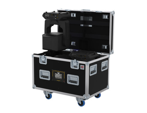Santosom Moving Head Flight case PRO, 2x Chauvet Maverick Force X Spot