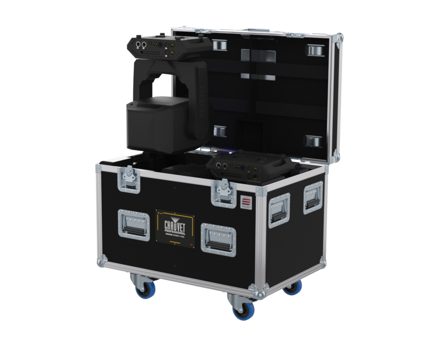Santosom Moving Head Flight case PRO, 2x Chauvet Maverick Force X Spot
