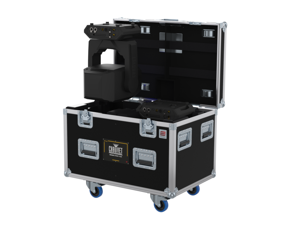 Santosom Moving Head Flight case PRO, 2x Chauvet Maverick Force X Spot