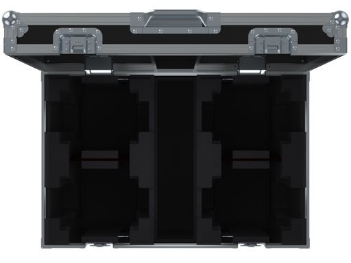 SANTOSOM Moving Head Flight Case PRO, 4x Chauvet Rogue Outcast 1L Beam