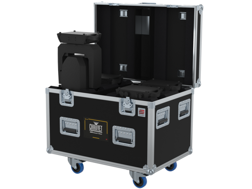 SANTOSOM Moving Head Flight Case PRO, 4x Chauvet Rogue Outcast 1L Beam
