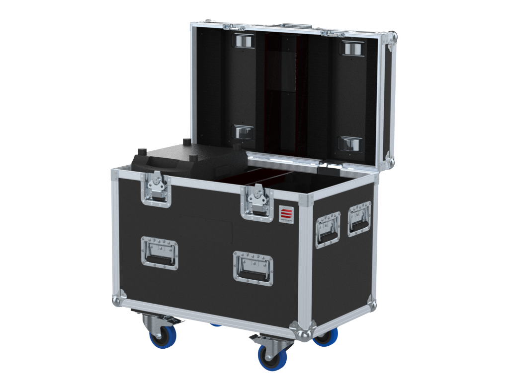 Santosom Moving Head Flight case PRO, 2x Chauvet Maverick Storm 2 BeamWash