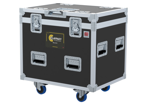 SANTOSOM Moving Head Flight case PRO, 2x Clay Paky Midi-B FX (No Foam)