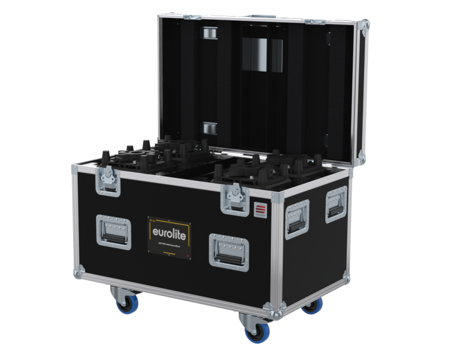 Santosom Moving Head Flight case PRO, 4x EUROLITE LED TMH-H420 Beam/Wash