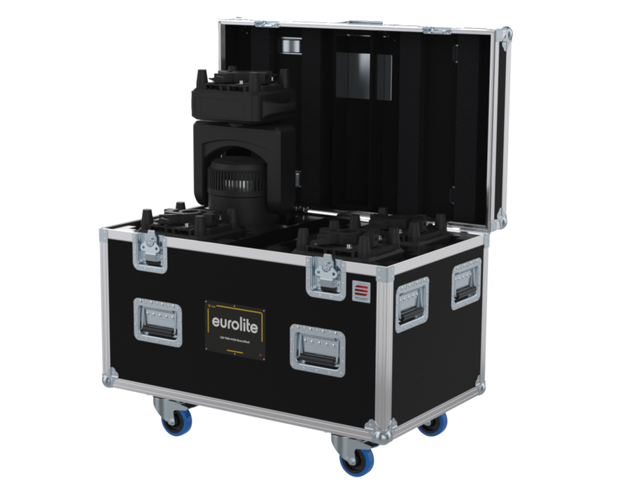 Santosom Moving Head Flight case PRO, 4x EUROLITE LED TMH-H420 Beam/Wash