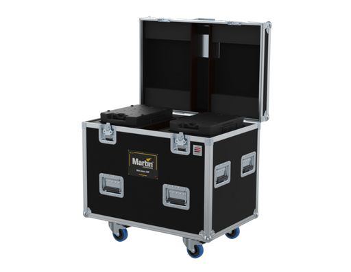 SANTOSOM Moving Head Flight case PRO, 2x AURA RAVEN XIP (no foam Shell)