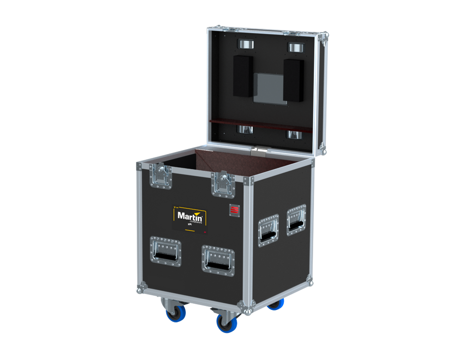 Santosom Moving Head Flight Case PRO, 2x Martin MAC Aura PXL (No Foam Shell)