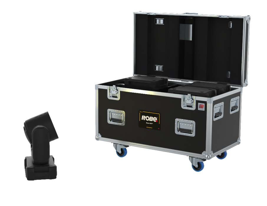 Santosom Moving Head Flight case PRO, 4x Robe LED IBeam 350