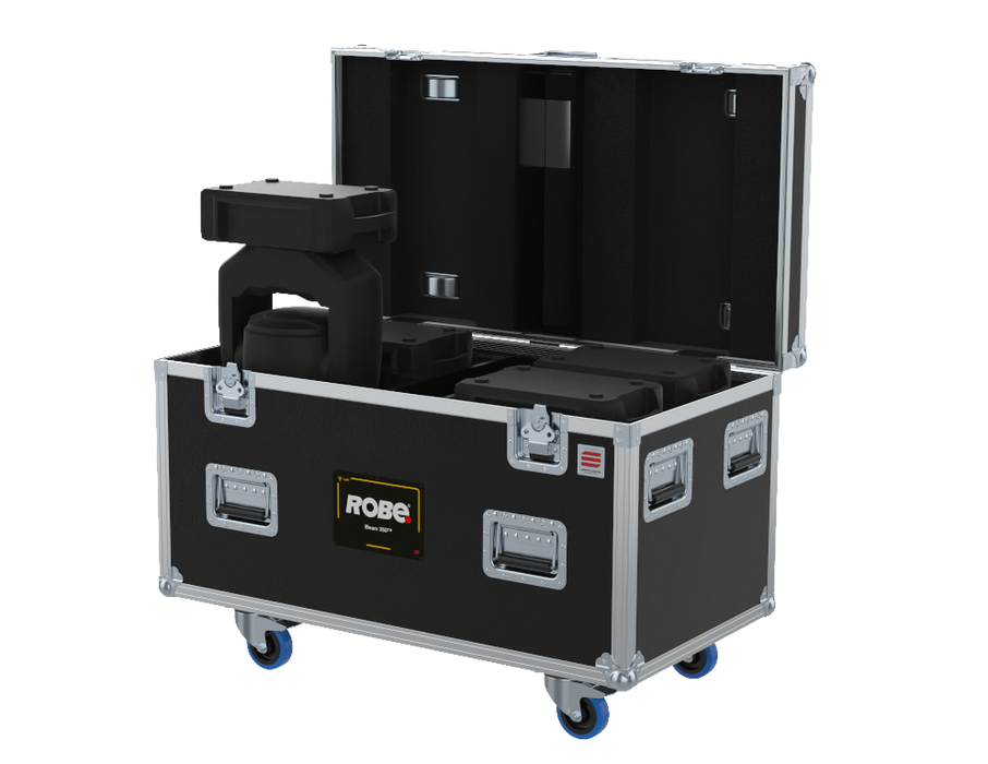 Santosom Moving Head Flight case PRO, 4x Robe LED IBeam 350
