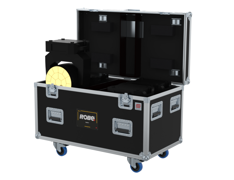 Santosom Moving Head Flight case PRO, 4x Robe Spiider