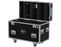 SANTOSOM Flight case PRO, 4x ClayPaky Ultimo Sharpy (no foam, DVCS)