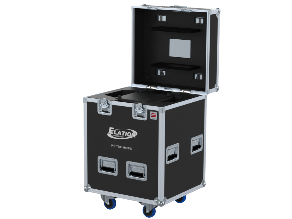 Santosom Moving Head Flight case, 1x Elation Proteus Hybrid (No Foam shell)