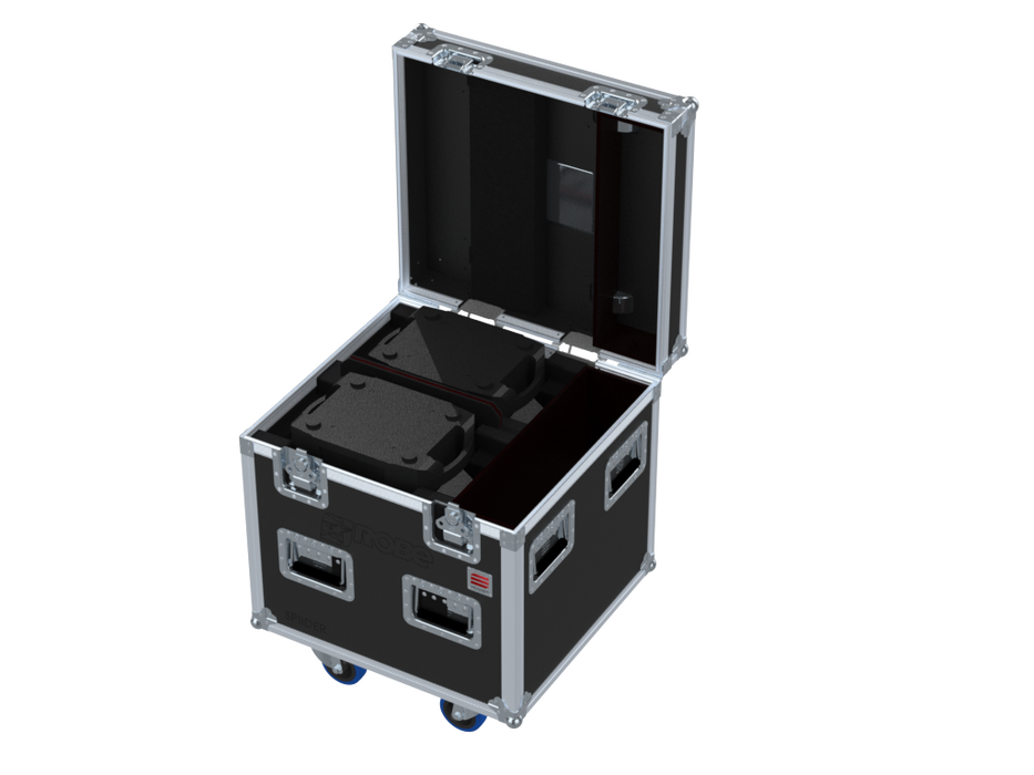 Santosom Moving Head Flight case PRO, 2x Robe SPIIDER