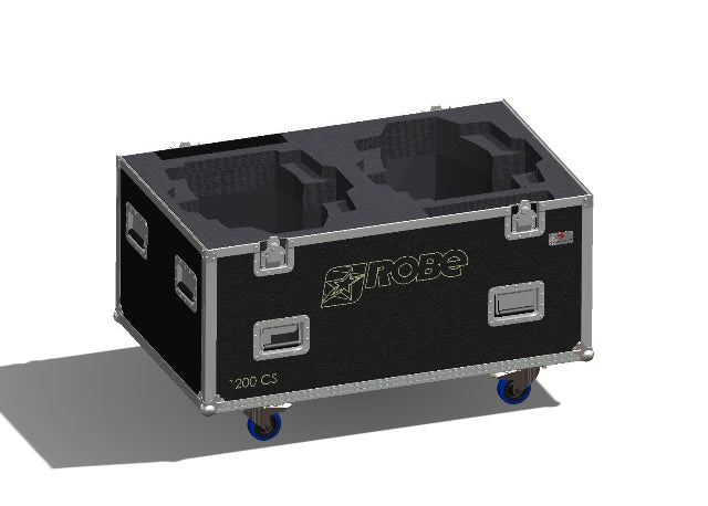 Santosom Moving Head Flight Case PRO, 2x Robe 1200 AT Color Spot