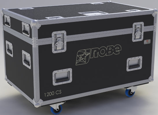 Santosom Moving Head Flight Case PRO, 2x Robe 1200 AT Color Spot