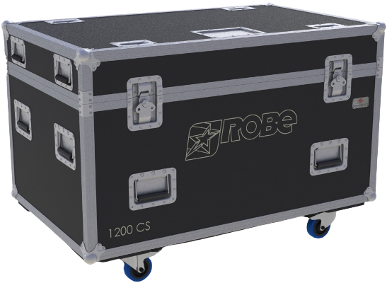 Santosom Moving Head Flight Case PRO, 2x Robe 1200 AT Color Spot