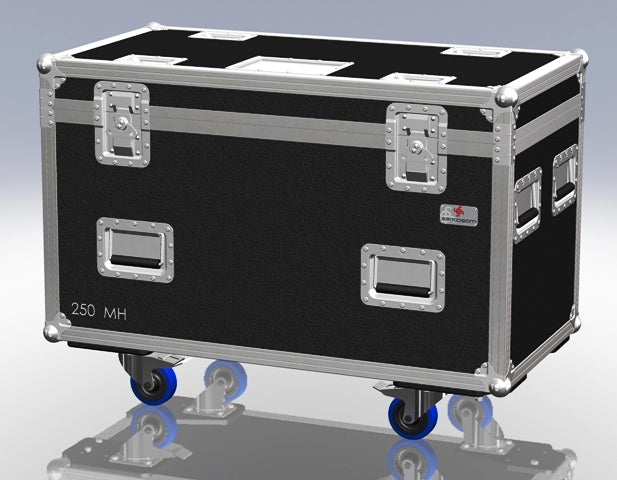 Santosom Moving Head Flight case, 2x Martin Mac 250 Krypton