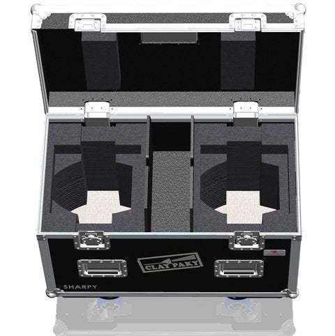 Santosom Moving Head Flight case, 2x Clay Paky Sharpy