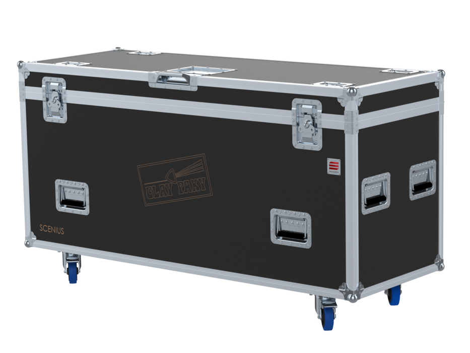 Santosom Moving Head Flight case, 2x Clay Paky Scenius Spot/Profile (No Foam)