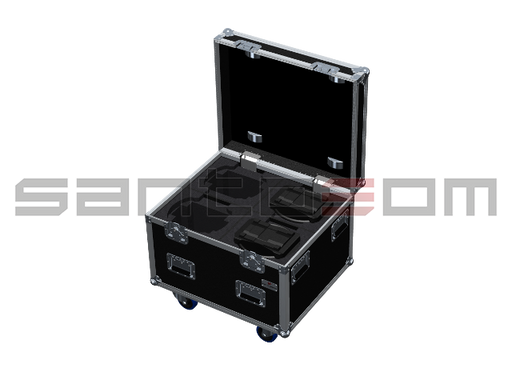 Santosom Moving Head Flight Case, 4x GLP Volks Licht