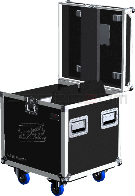 Santosom Moving Head Flight case, Clay Paky super SHARPY (No Foam Shell)