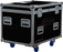 Santosom Moving Head Flight Case, 4x Showtec Phantom 140 LED Beam+Access.