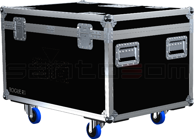 Santosom Moving Head Flight Case PRO, 4x Chauvet Rogue R1