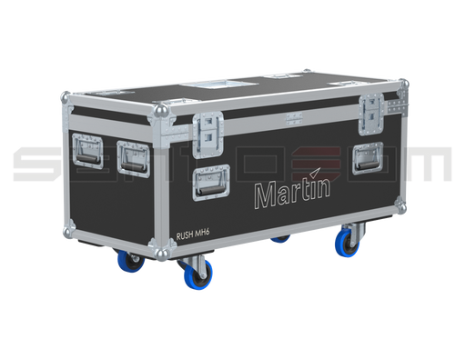 Santosom Moving Head Flight case PRO, 6x Martin Rush MH6