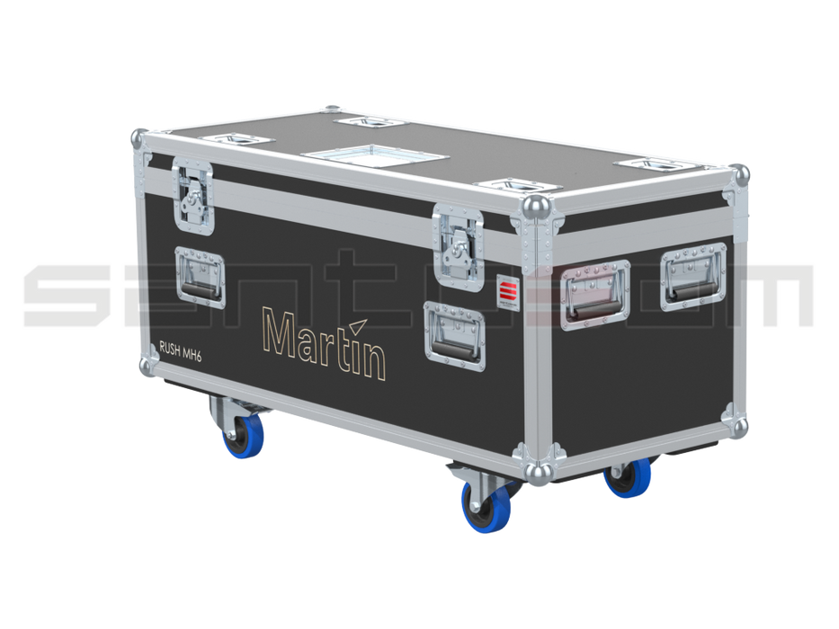 Santosom Moving Head Flight case PRO, 6x Martin Rush MH6