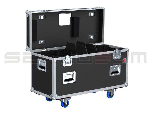 Santosom Moving Head Flight case, 2x Chauvet Rogue R1