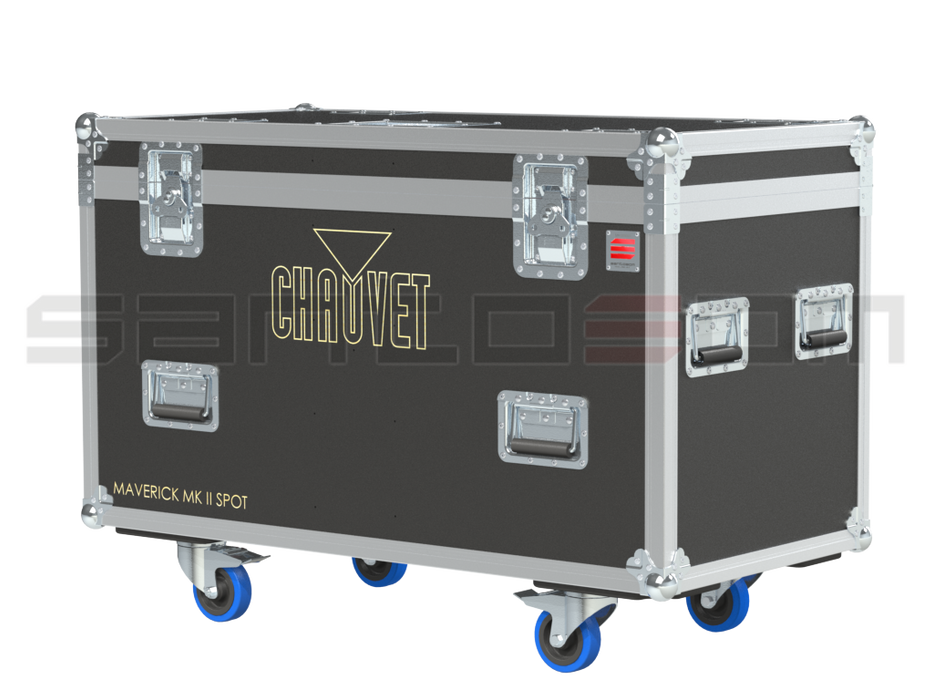 Santosom Moving Head Flight case PRO, 2x Chauvet Maverick MKII Spot