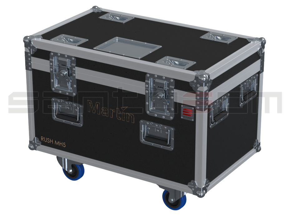 Santosom Moving Head Flight case PRO, 4x Martin Rush MH5