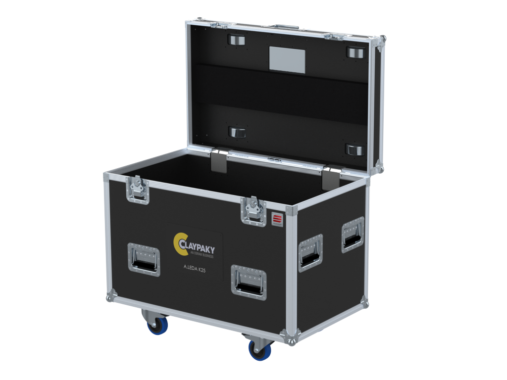 Santosom Flight case PRO, 2x Clay Paky Aleda K25 (no foam shell)