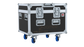 Santosom Moving Head Flight case PRO, 4x Cameo Auro Spot Z300