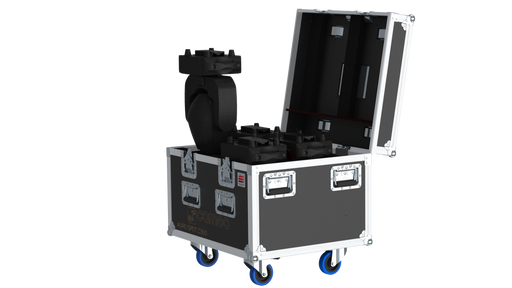 Santosom Moving Head Flight case PRO, 4x Cameo Auro Spot Z300