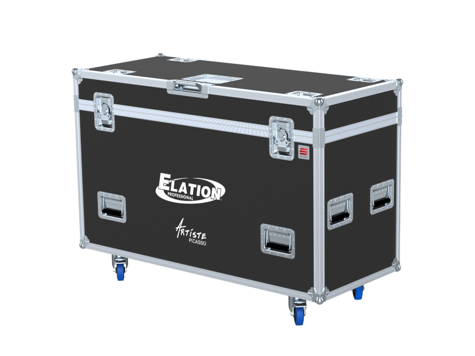 Santosom Moving Head Flight case, 2x Elation Picasso (No Foam shell)