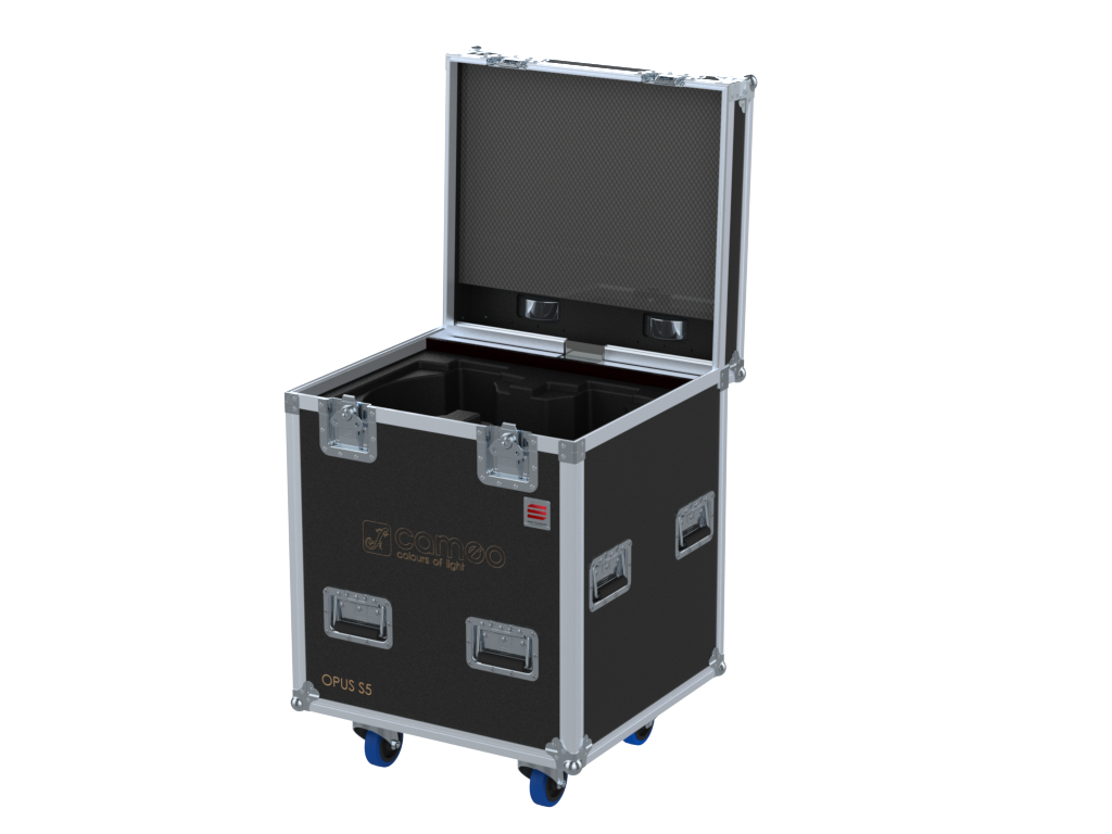 Santosom Moving Head Flight case PRO, 2x CAMEO OPUS® S5 (no foam shell)