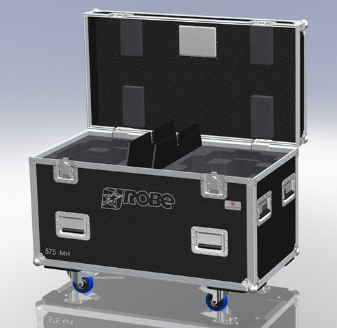 Santosom Moving Head Flight Case, 2x Robe 575 XT CS