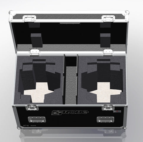 Santosom Moving Head Flight Case, 2x Robe 575 XT CS