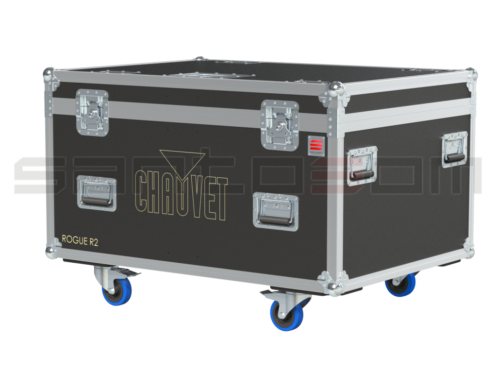 Santosom Moving Head Flight case PRO, 4x Chauvet Rogue R2 Beam