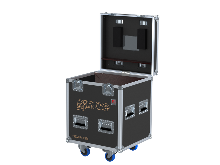 Santosom Moving Head Flight Case PRO, 2x Robe MegaPointe (No Foam shell)