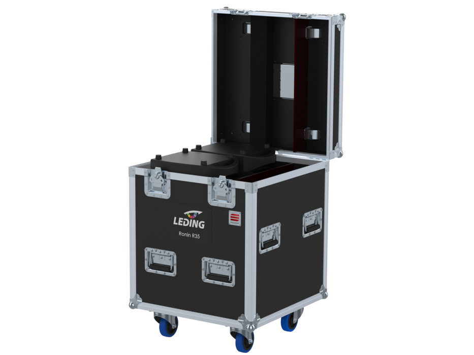 Santosom Moving Head Flight Case PRO, 2x Leding Ronin R35