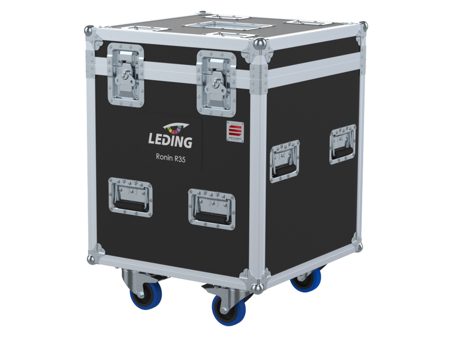 Santosom Moving Head Flight Case PRO, 2x Leding Ronin R35