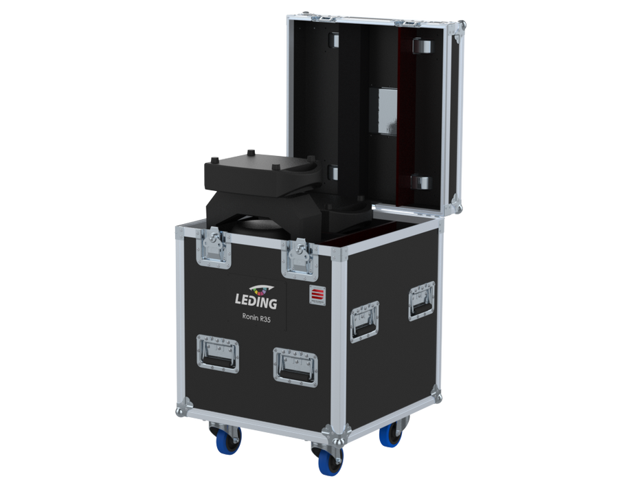 Santosom Moving Head Flight Case PRO, 2x Leding Ronin R35